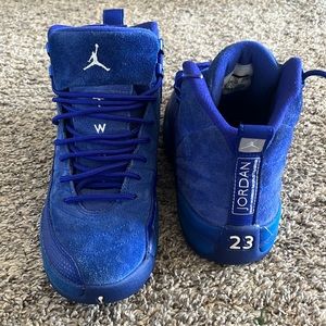 Jordan 12 Retro “Deep Royal Blue” Suede